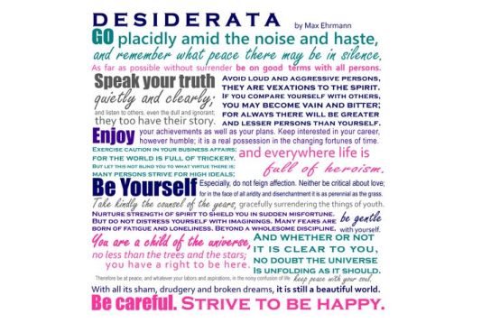 desiderata
